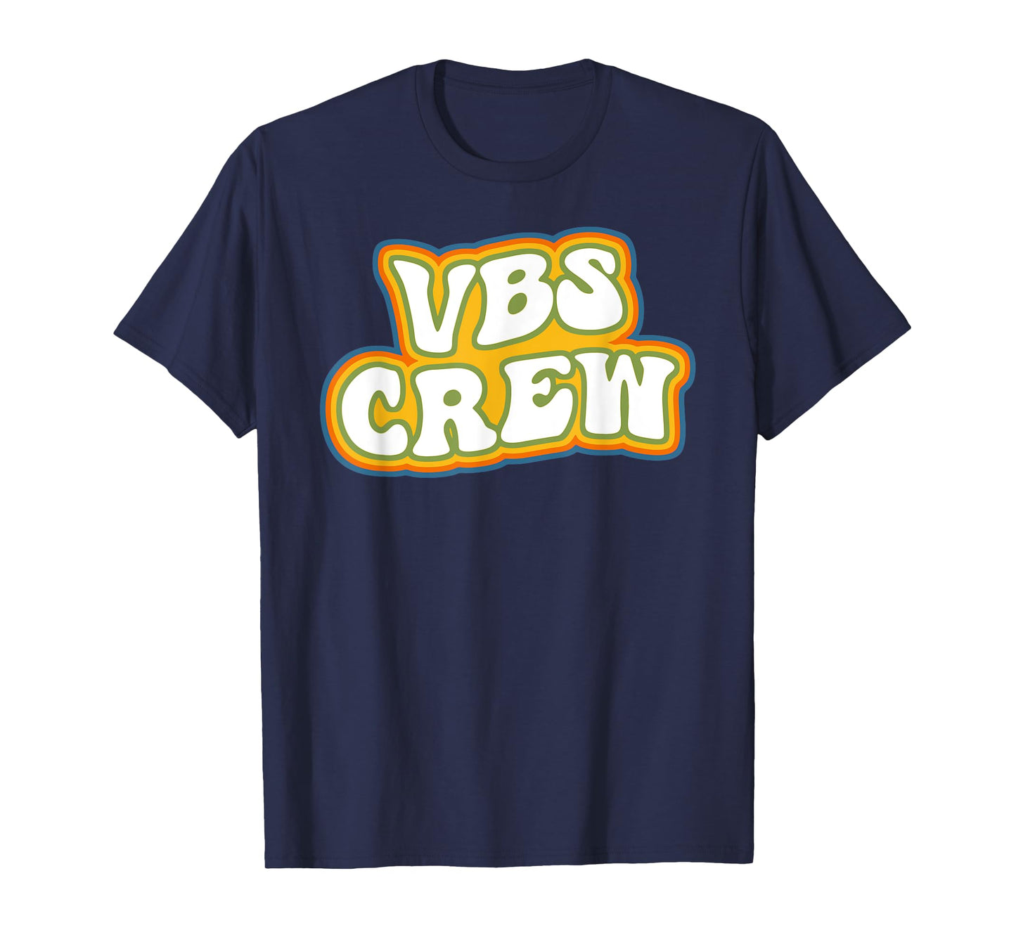 Retro I Love VBS 2025 Vacation Bible School VBS Crew T-Shirt