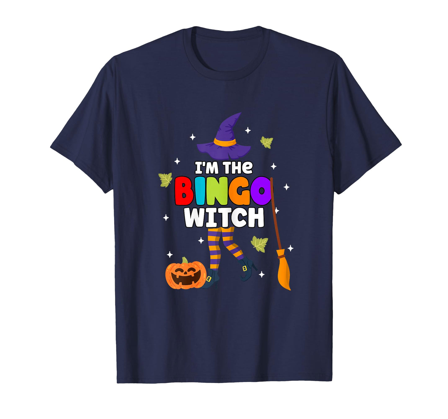 Halloween I'm The Bingo Witch Matching Family T-Shirt