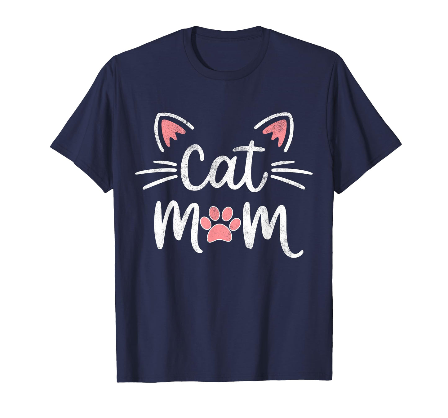 Women Cat Mom Cat Lover Cute Mother's Day Mama I Love My Cat T-Shirt