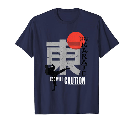 Hai Karate Use With Caution Retro Aftershave T-Shirt
