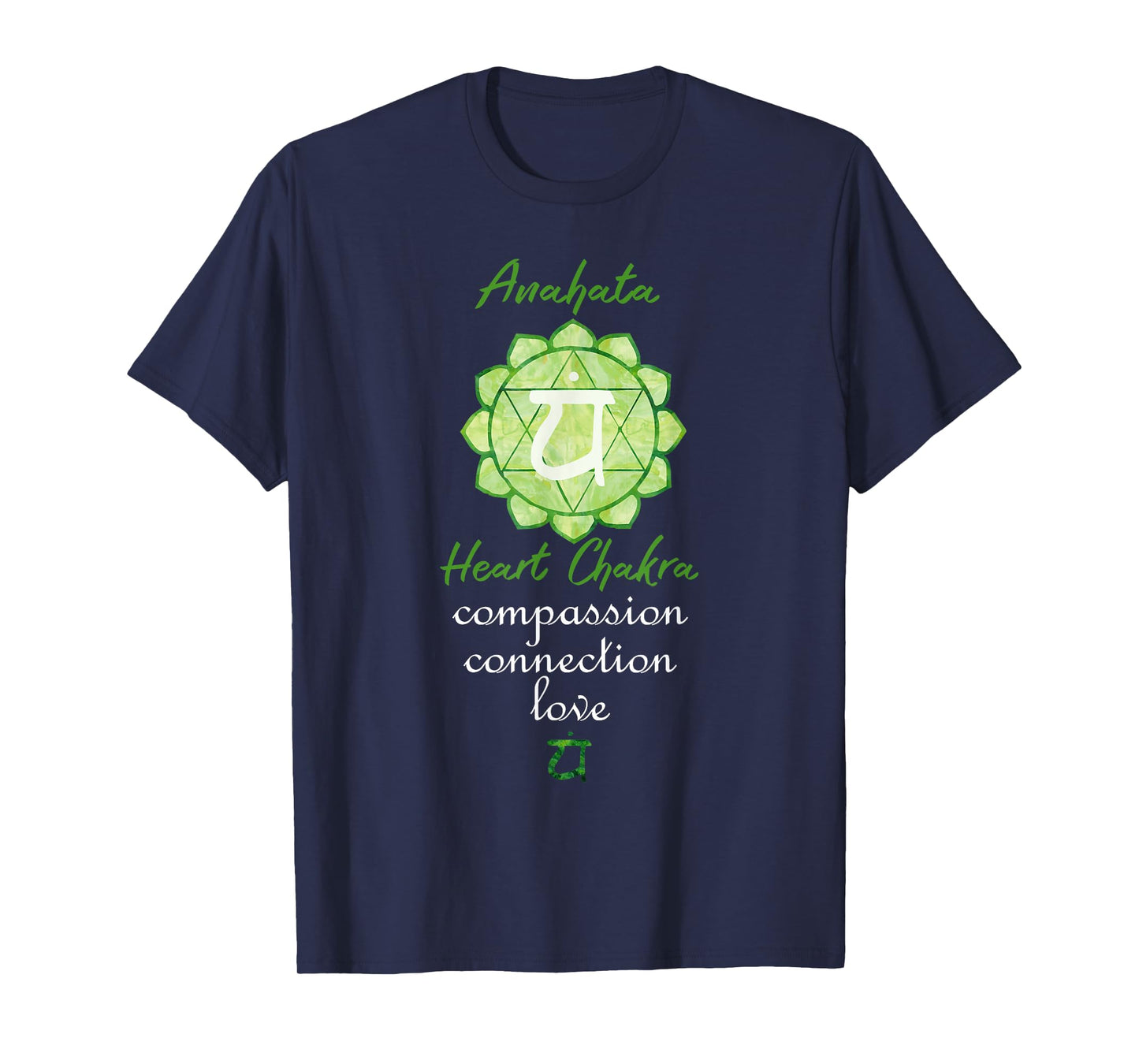 Chakra Meditation Shirt Affirmation Gift Tee Heart Chakra T-Shirt