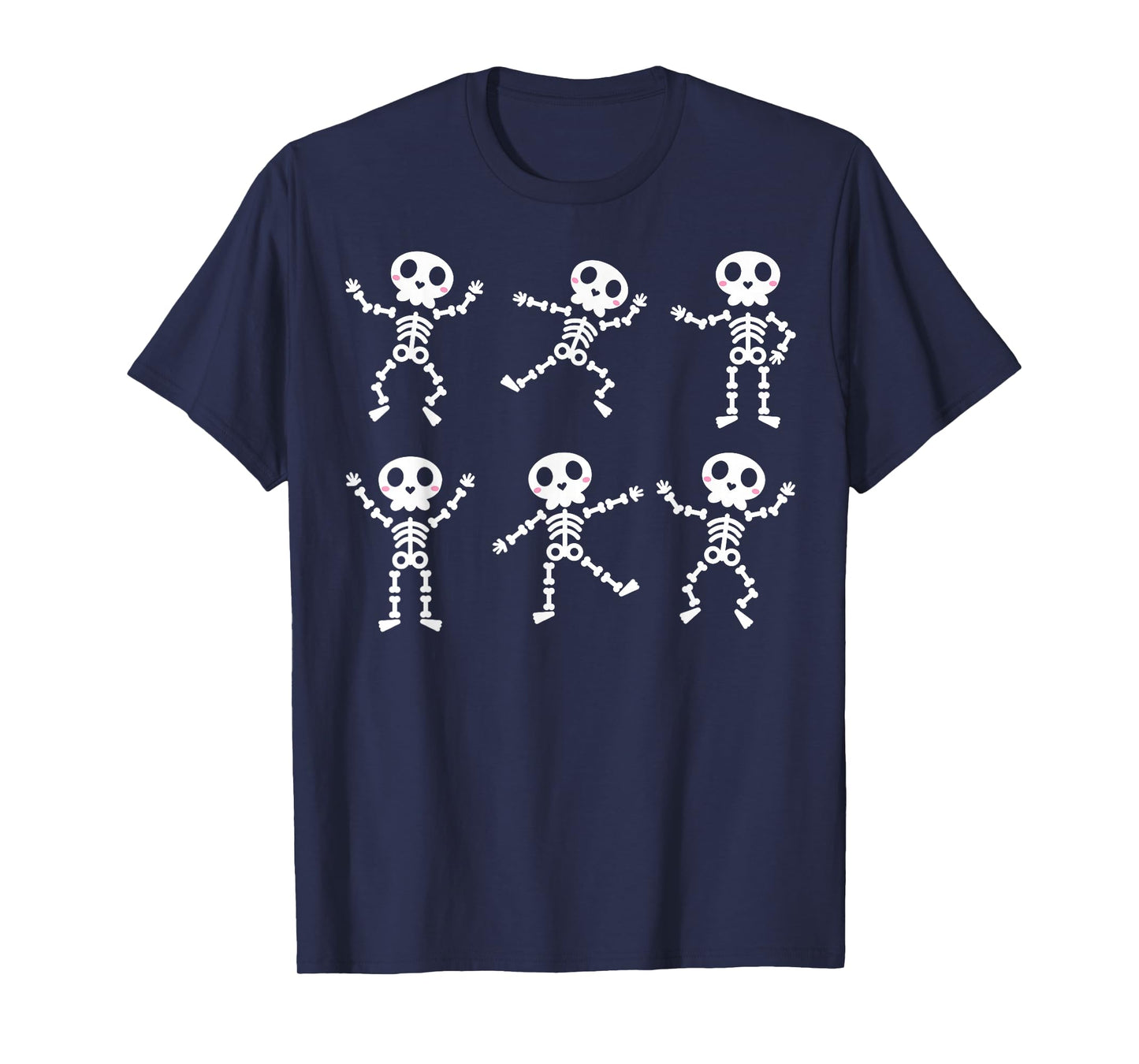 Cute Dancing Skeleton Halloween Boys Girls Kids Toddlers T-Shirt