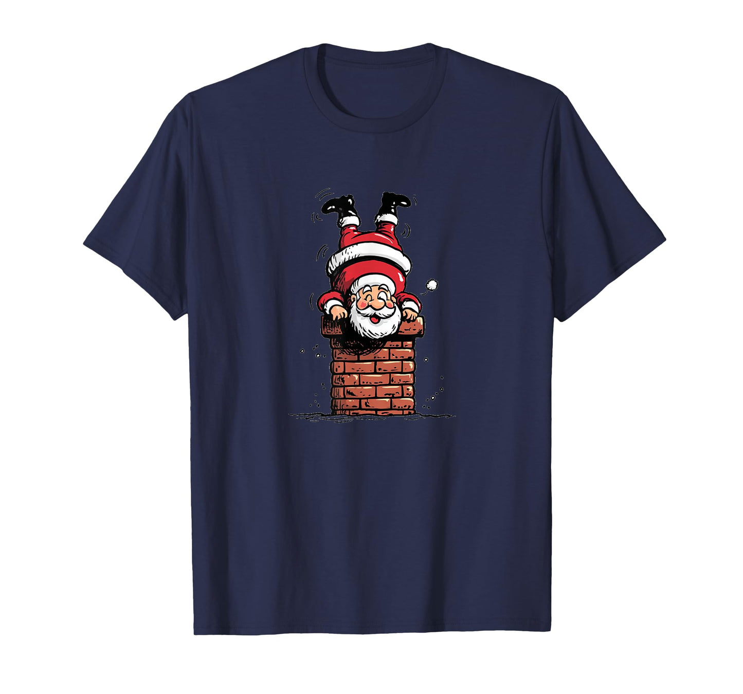 Pretty Santa with Chimney Costume T-Shirt