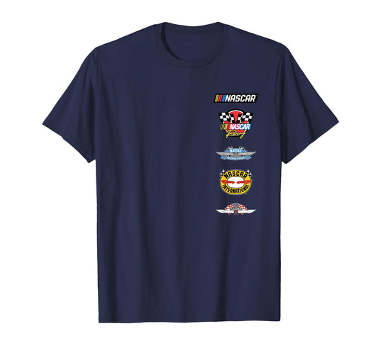 NASCAR - Stacked Historical Racing Logos T-Shirt
