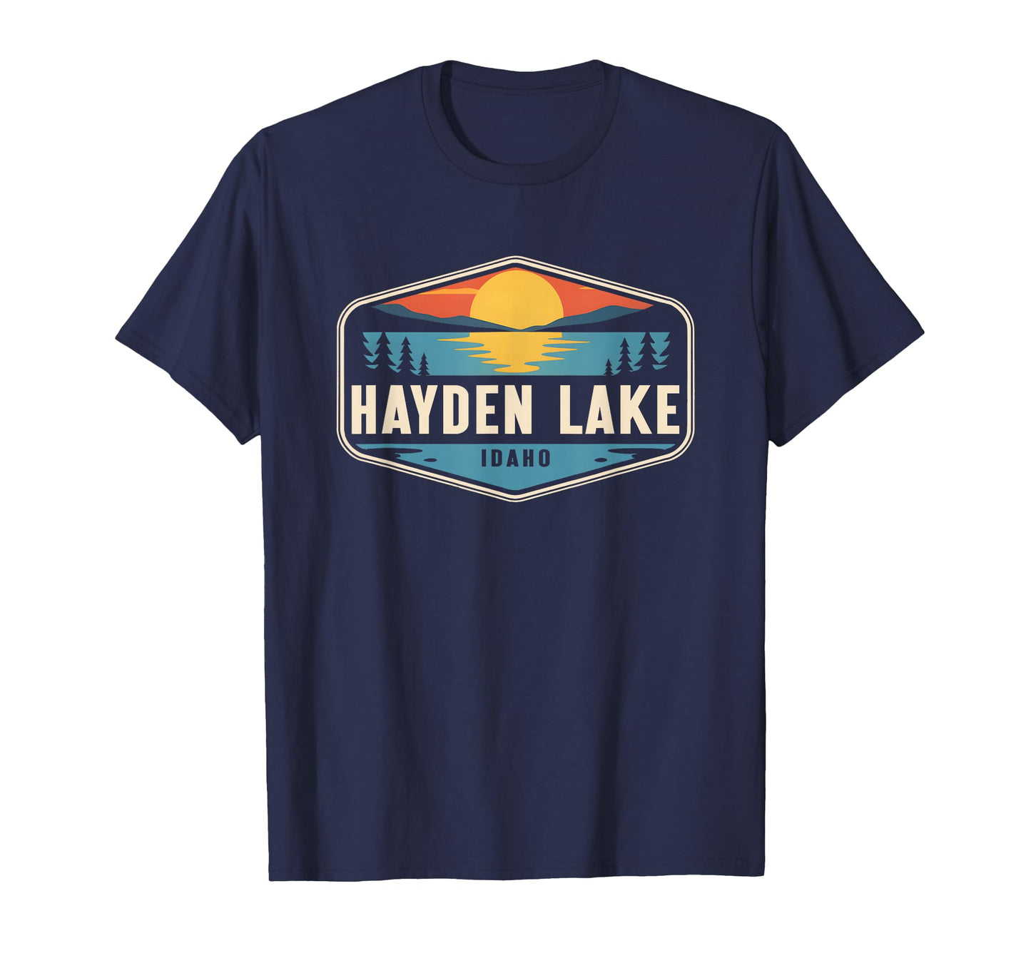 Hayden Lake Idaho Outdoors Vintage T-Shirt
