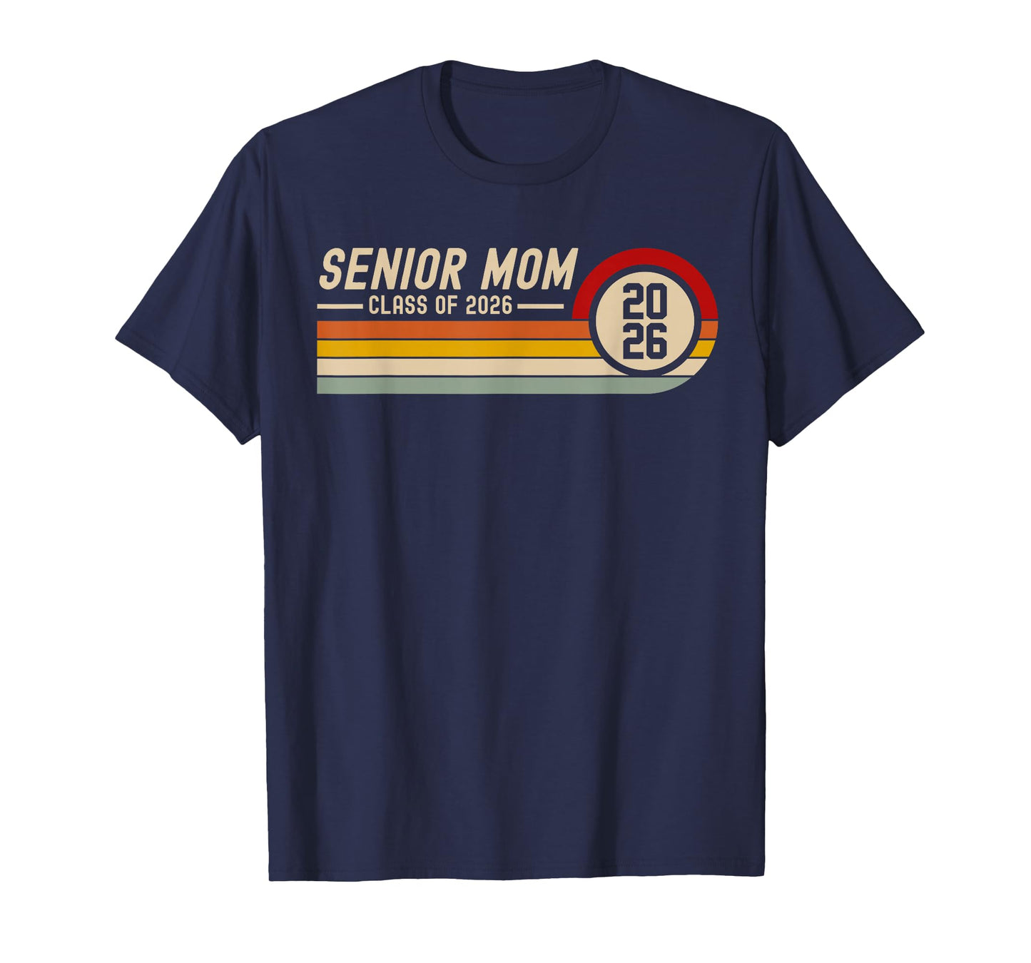 Senior Mom Class of 2026 Graduation 2026 Graduate Vintage T-Shirt