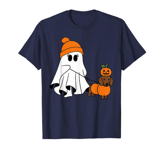 Dachshund Happy Halloweiner Funny Halloween Dogs Lover T-Shirt