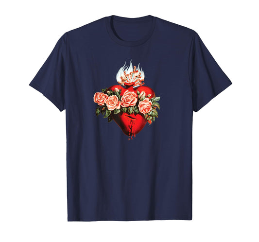 Immaculate Heart of the Virgin Mary Catholic T-Shirt