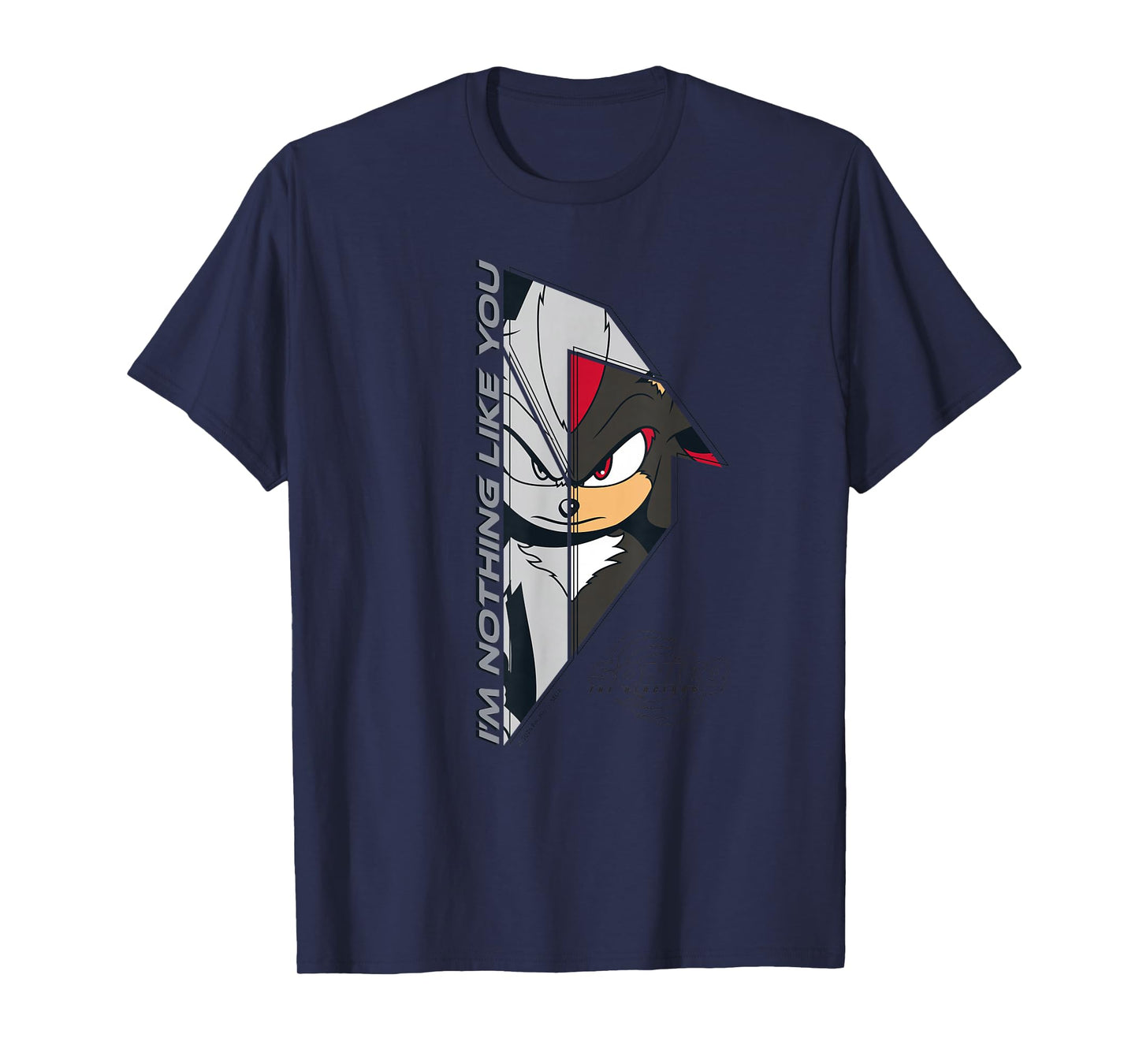 Sonic the Hedgehog 3 - Shadow "I'm Nothing Like You" T-Shirt
