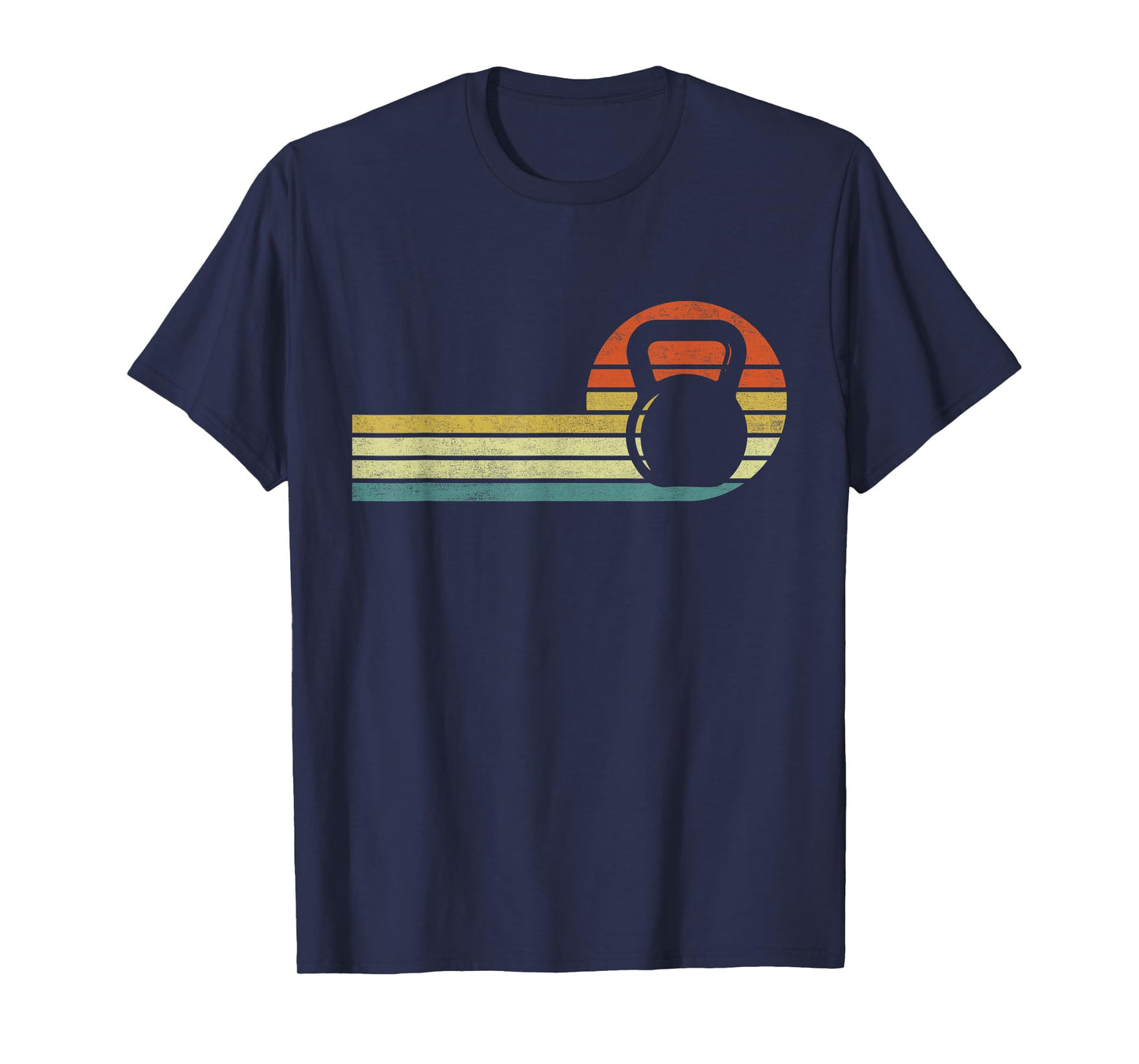 Vintage Kettlebell Workout Strong Gym Fitness T-Shirt