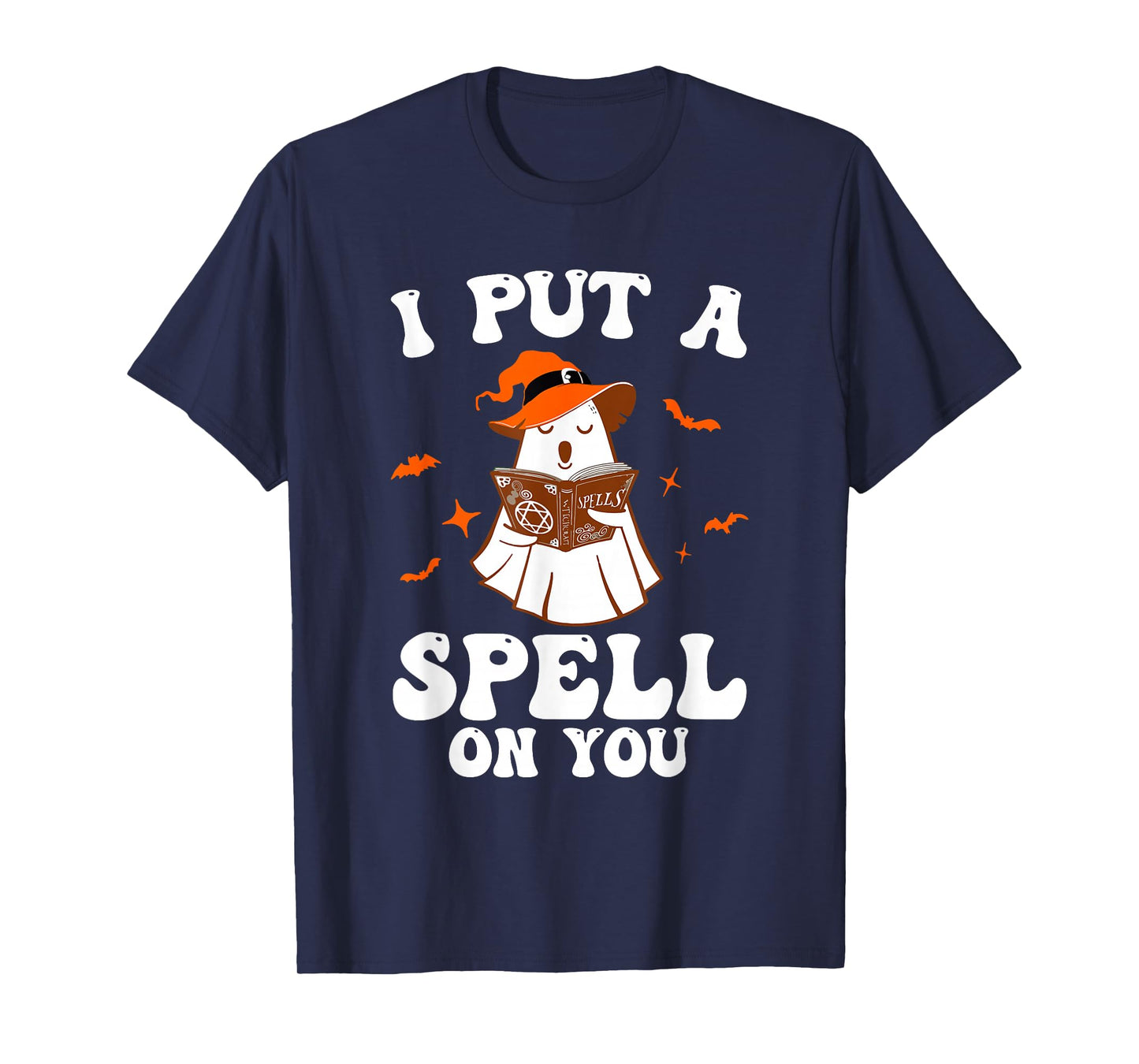 I Put A Spell On You Halloween Ghost T-Shirt