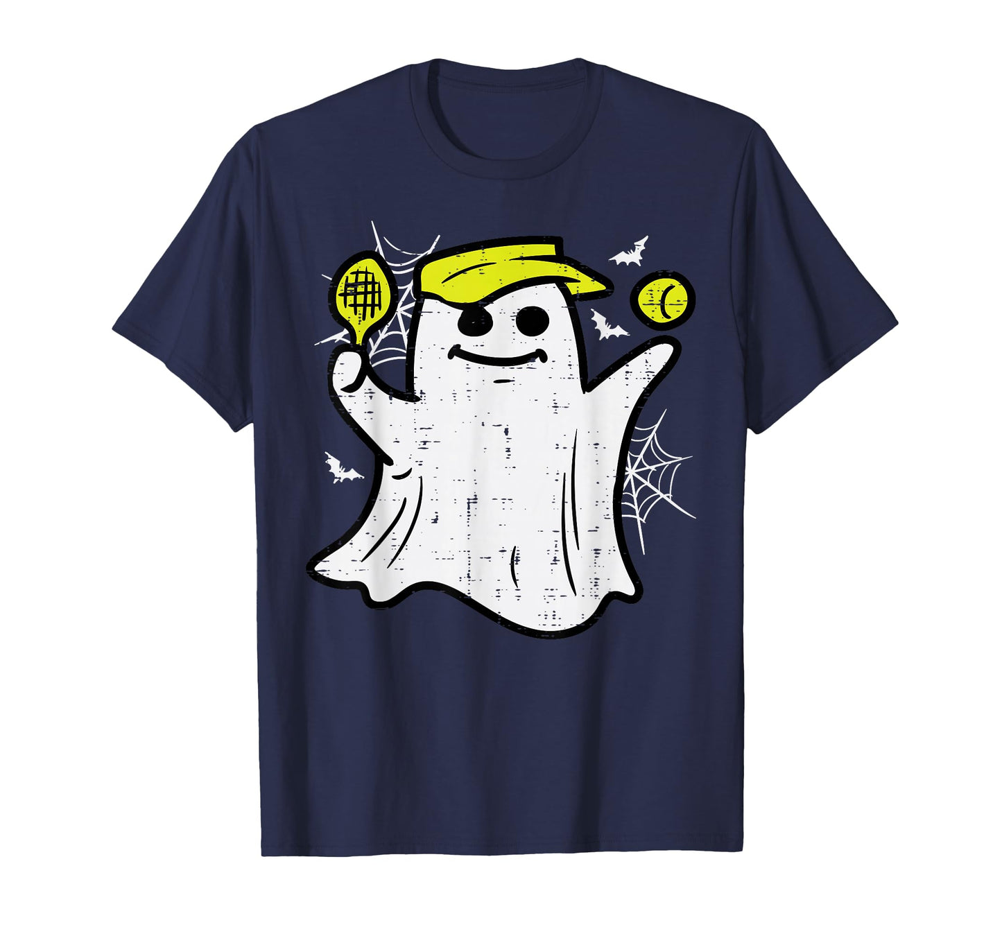 Halloween Pickle Ball Ghost Pickleball Costume Men Women Kid T-Shirt