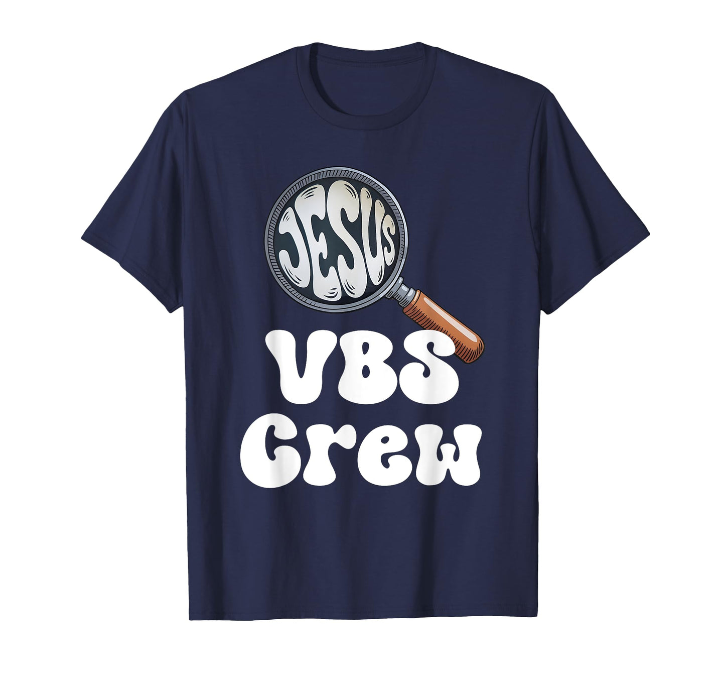 VBS 2025 Vacation Bible School VBS Crew Hand Lens T-Shirt