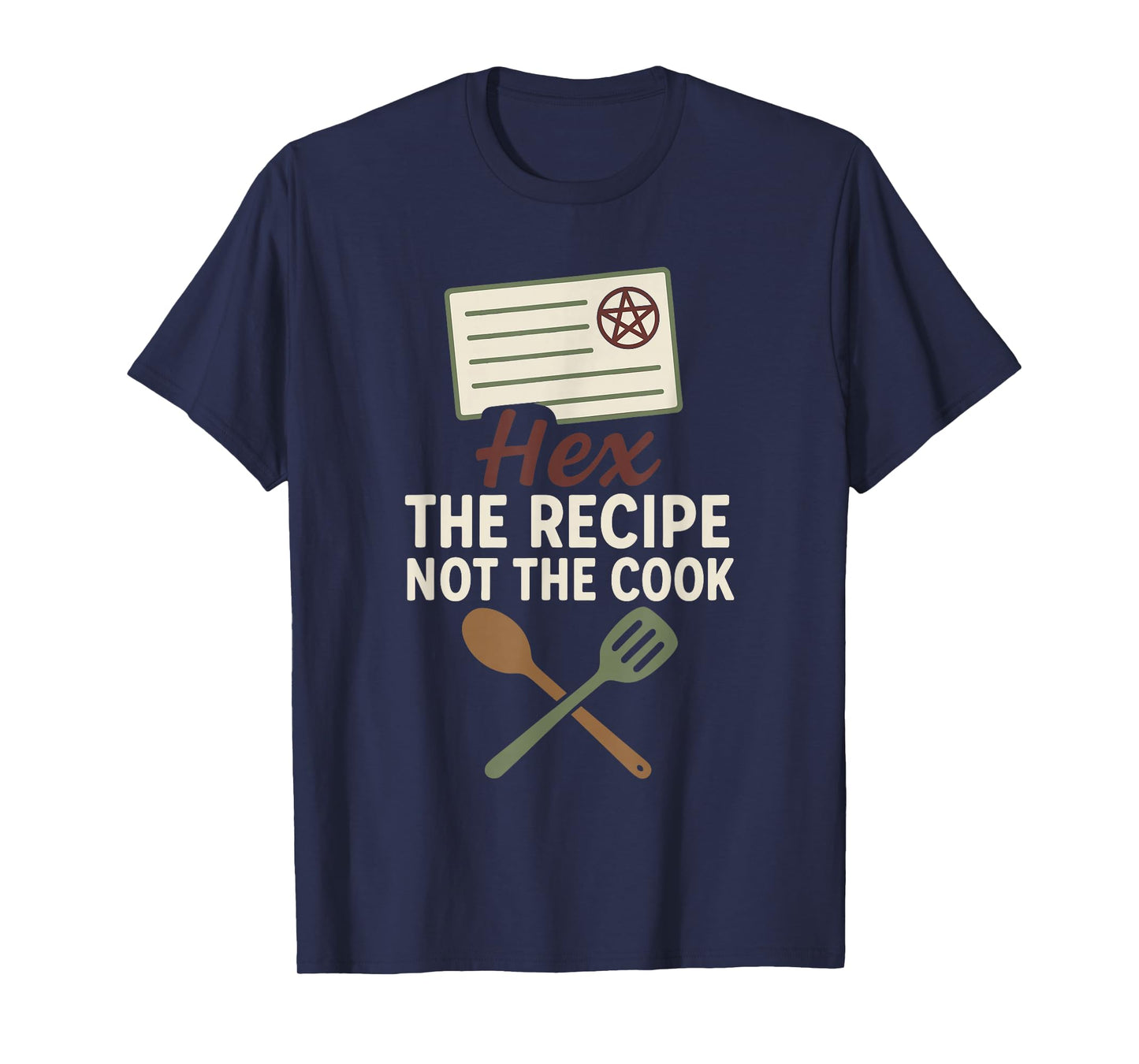 Kitchen Witch Herbs Magic Moonlight Cooking Pagan Vibes T-Shirt