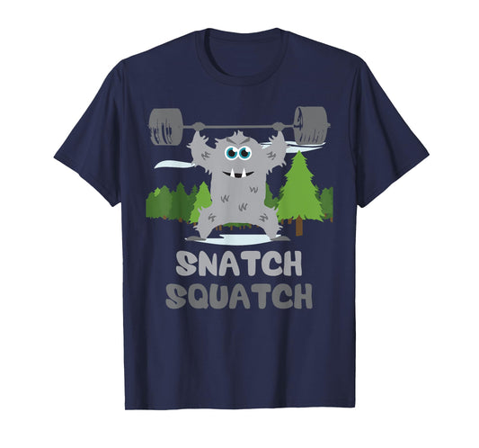 Snatch Squatch - Cartoon - Beast - Gym T-Shirt T-Shirt