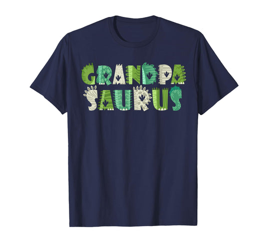Grandpasaurus T Rex Dinosaur Grandpa Saurus Family Matching T-Shirt