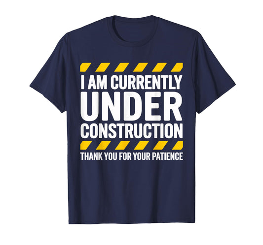 Under Construction Post Surgery Gag Get Well Soon T-Shirt