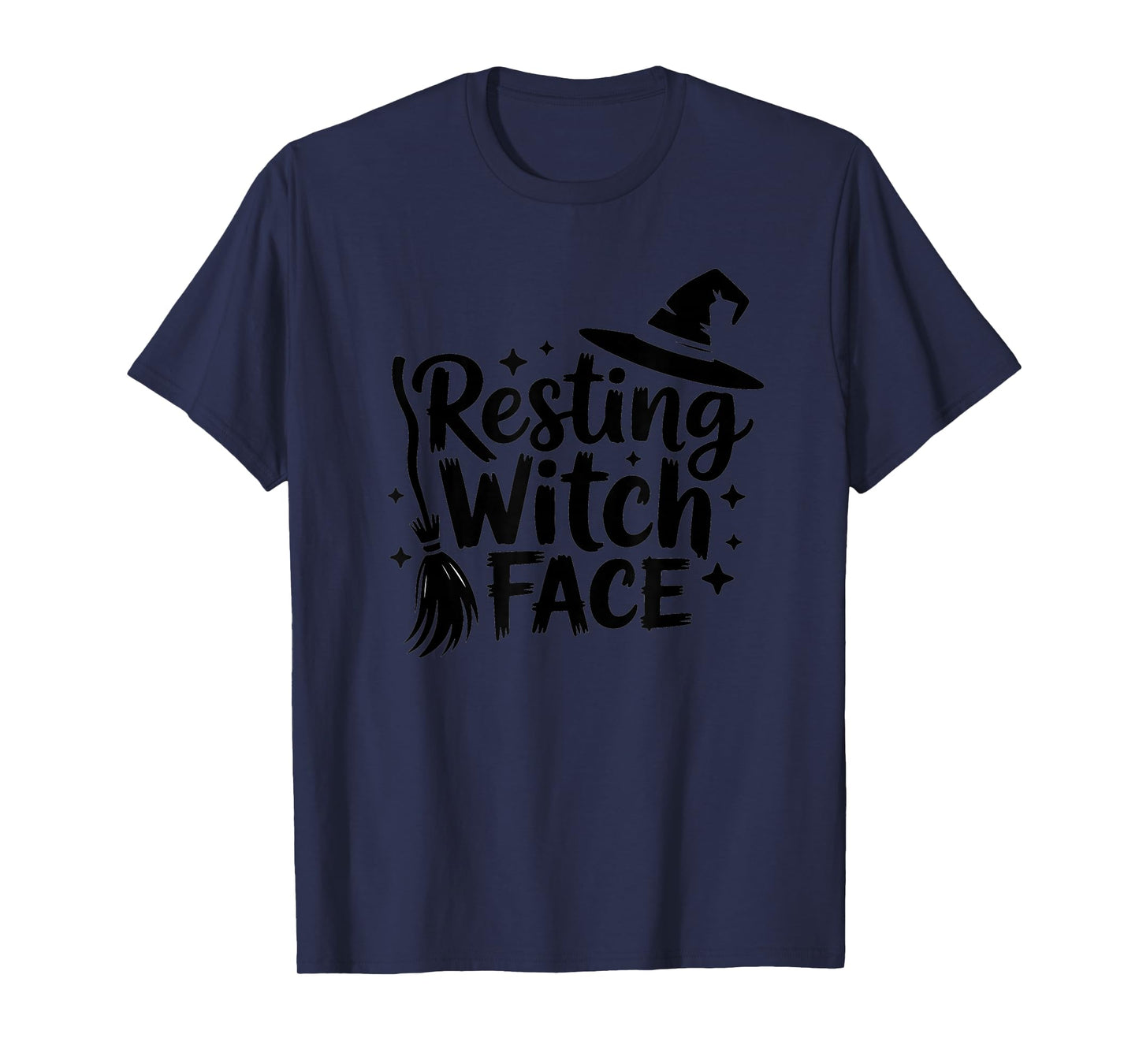 Resting Witch face Halloween T-Shirt
