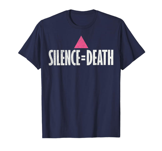 LGBT Rights Shirt Silence Death Vintage Month LGBT Pride T-Shirt