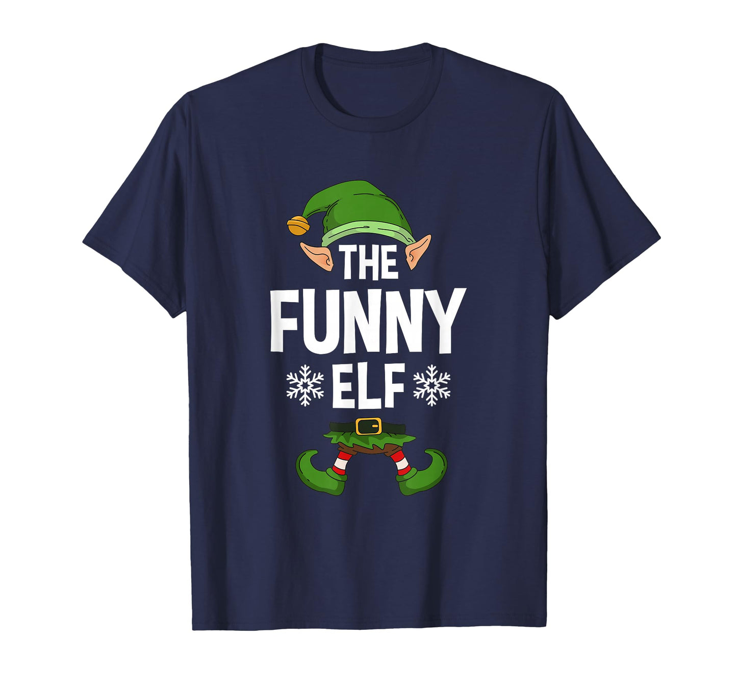 The Funny Elf Party Family Group Matching X-Mas Saying T-Shirt