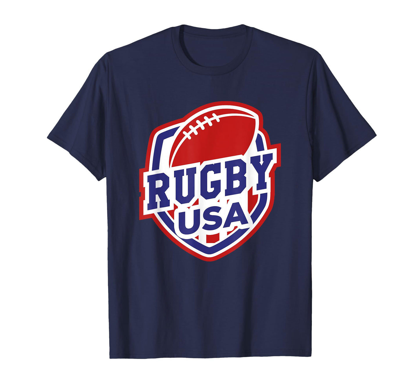 Rugby USA Support the Team Shirt Football USA Flag T-Shirt