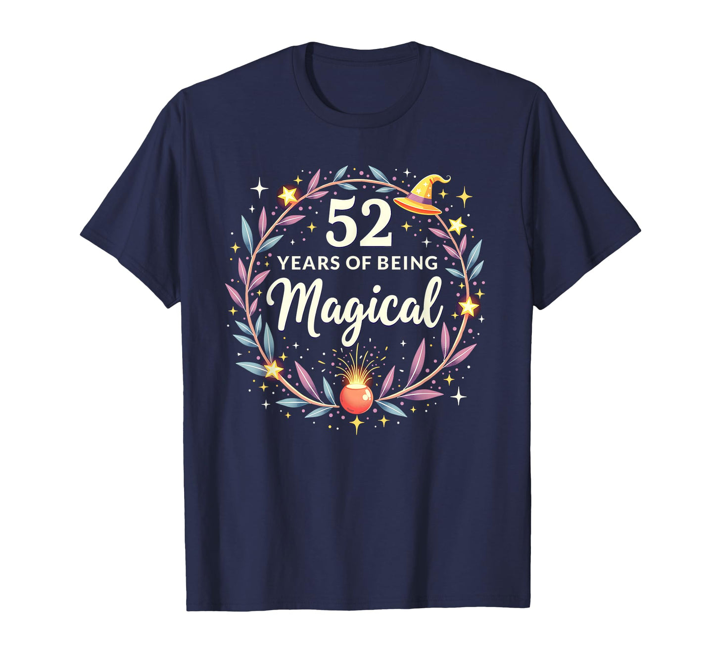 52 Years Magical Birthday Gift - Enchanted Anniversary T-Shirt