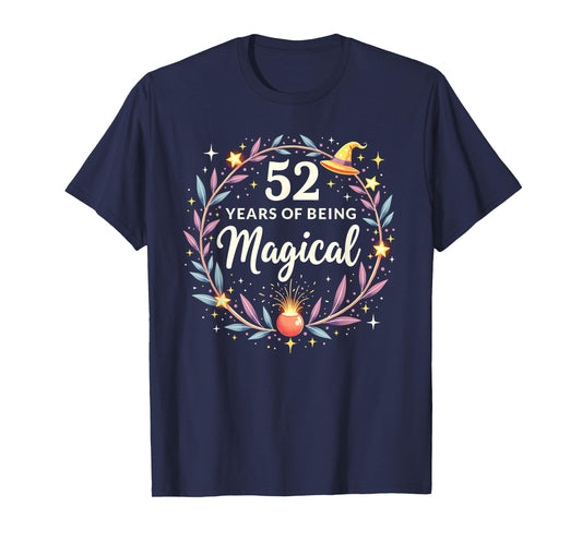52 Years Magical Birthday Gift - Enchanted Anniversary T-Shirt