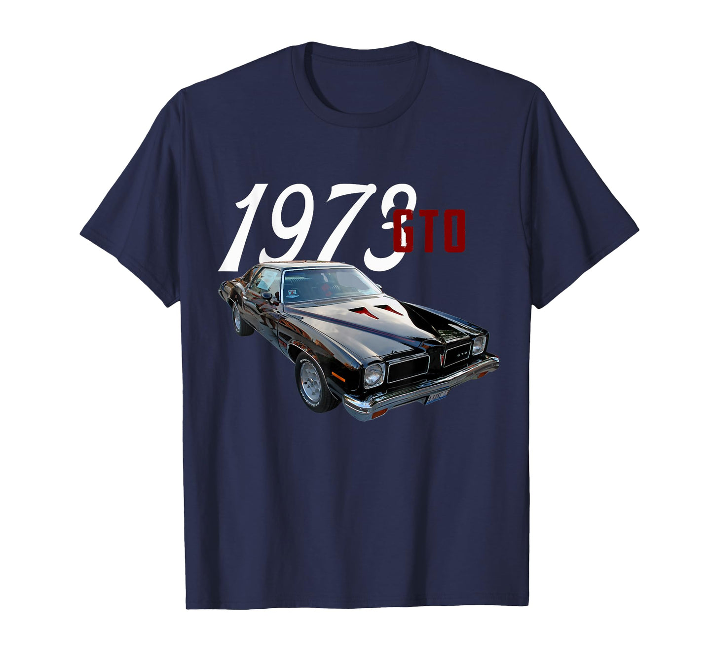 1973 73 GTO Classic Car Old School Muscle Car T-Shirt