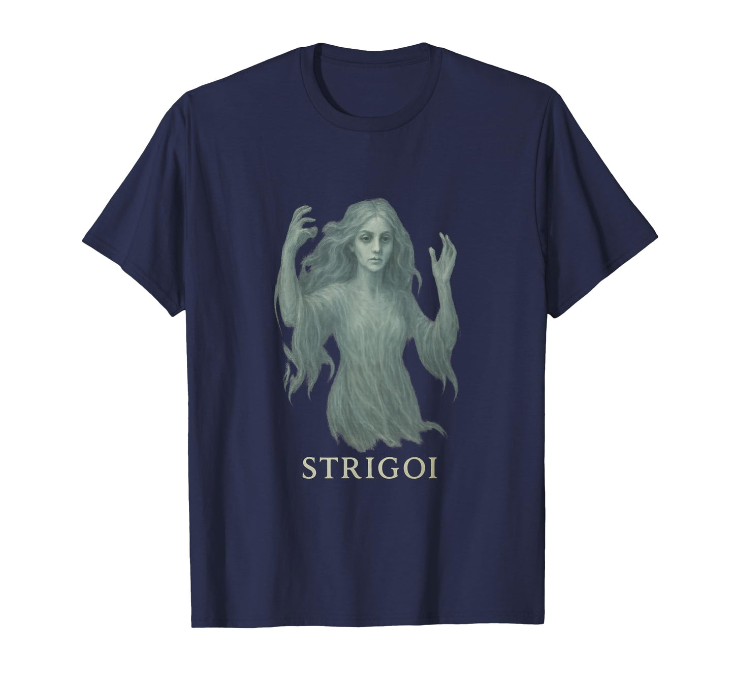Strigoi Female Night Spirits of Romanian Folklore Gothic T-Shirt