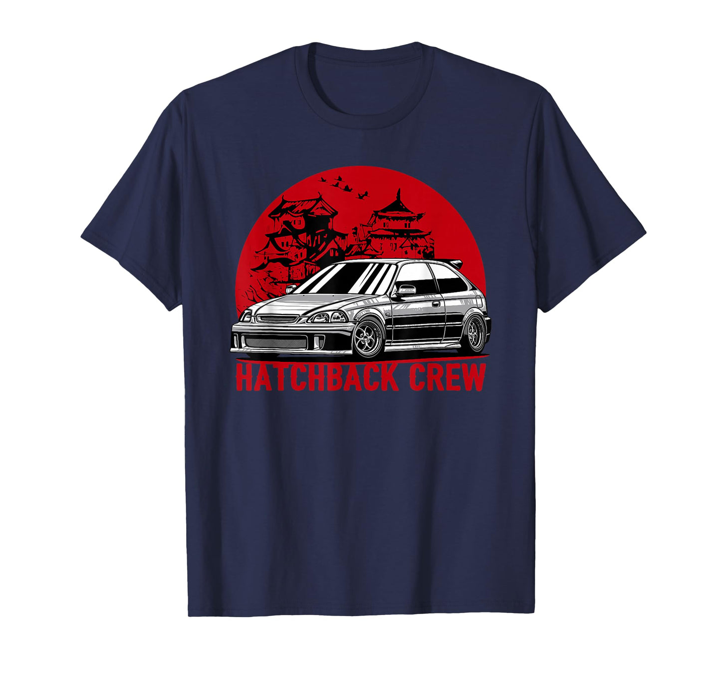 Civic EK Hatchback Type R Japanese Car T-Shirt