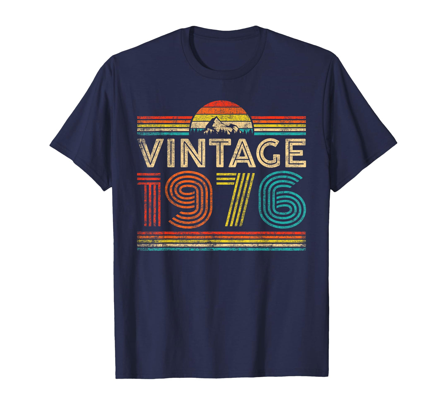 Vintage 1976 Classic Year 1976 Birthday Men Women Vintage T-Shirt
