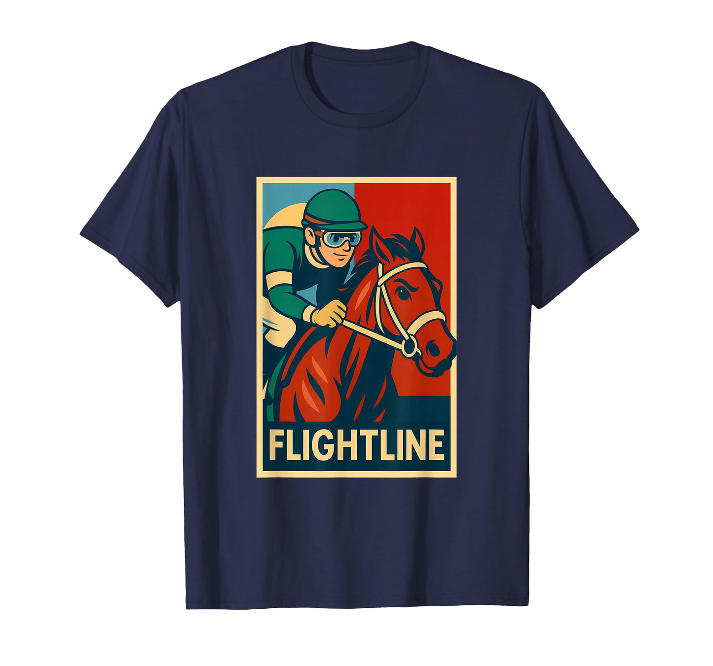 Flightline Horse, Horse Racing, Del Mar, Santa Anita, Horse T-Shirt