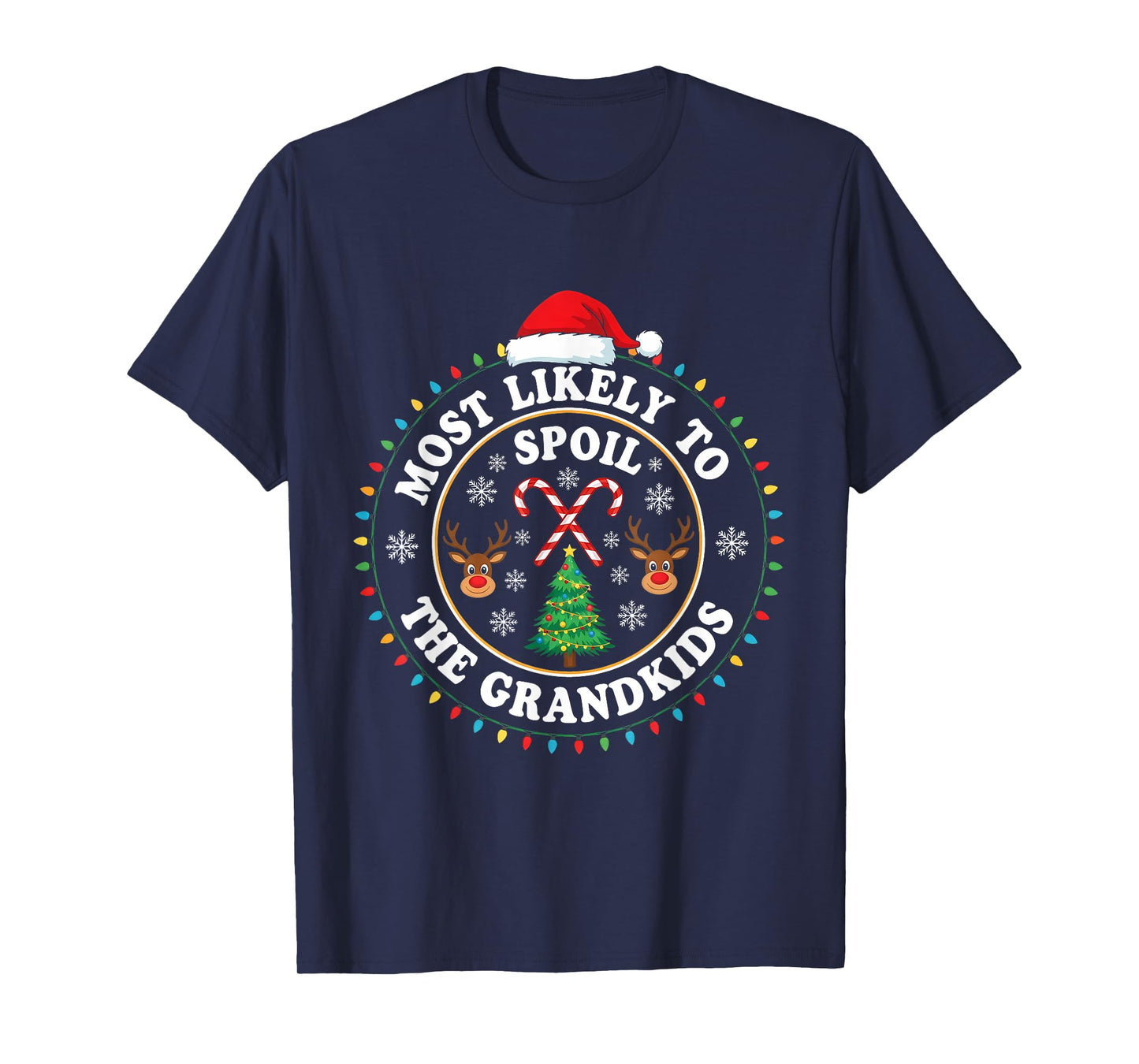 Christmas Party Most Likely to Spoil The Grandkids Women T-Shirt