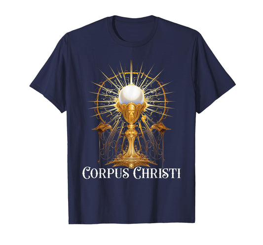 Eucharistic Adoration Traditional Latin Mass Catholic T-Shirt