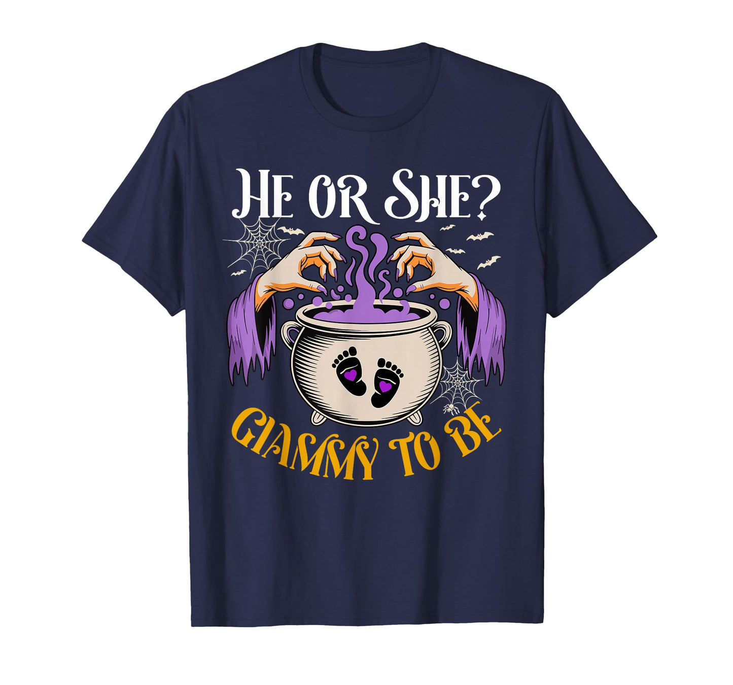 He Or She Glammy to Be Baby Reveal Halloween Costume T-Shirt