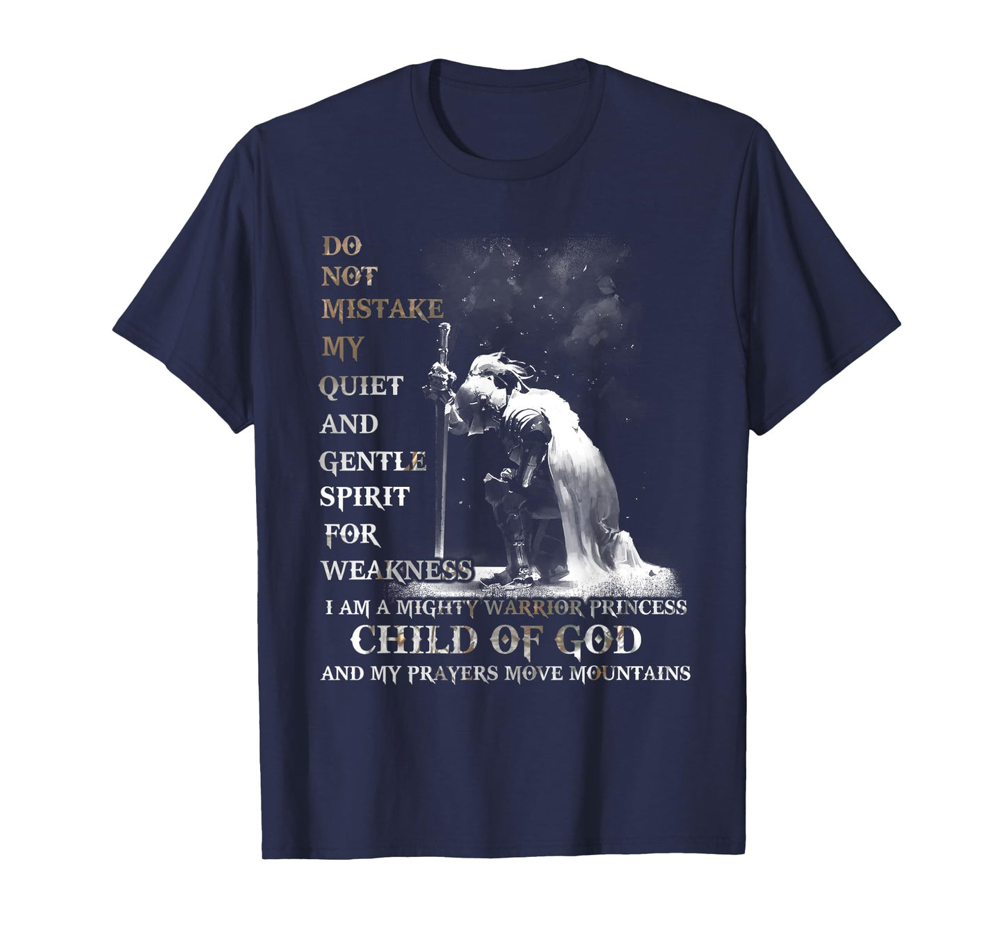 Knight Templar I Am A Child Of God A Warrior Of Christ Shirt T-Shirt