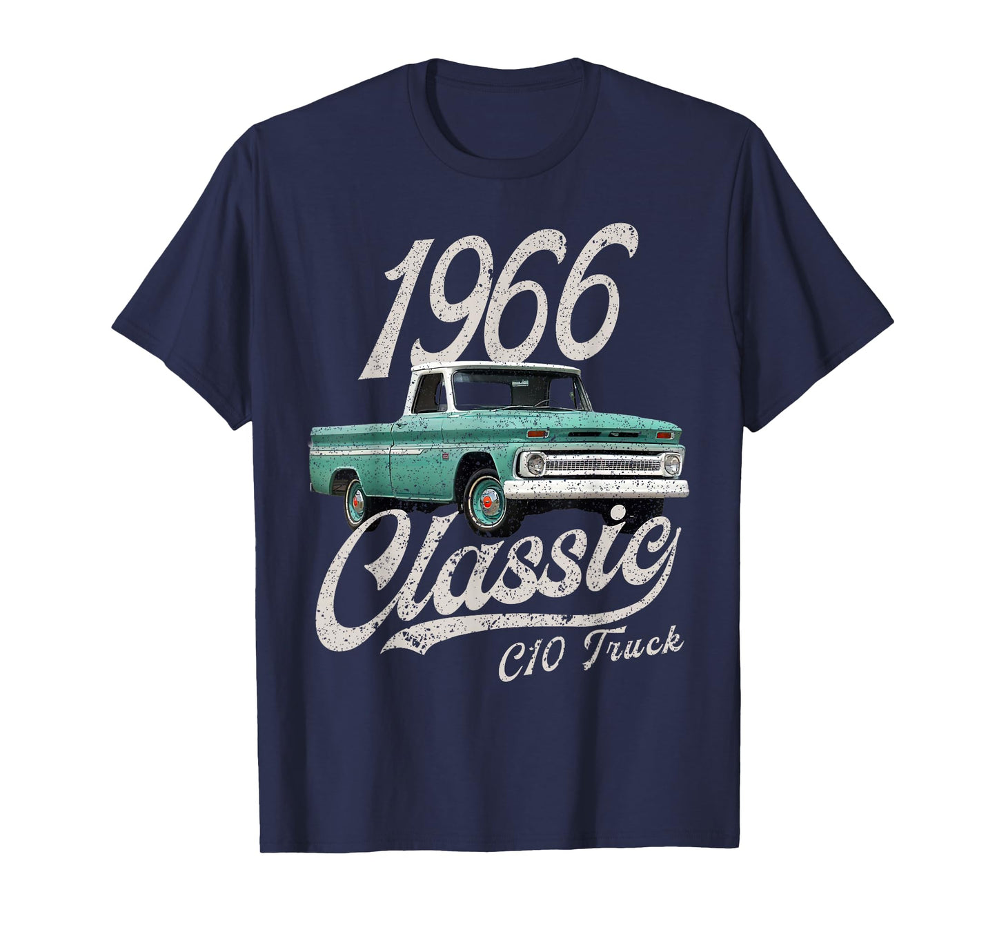 CLICK FOR MORE C10 CARS 1966 c10 truck T-Shirt, Small, Black