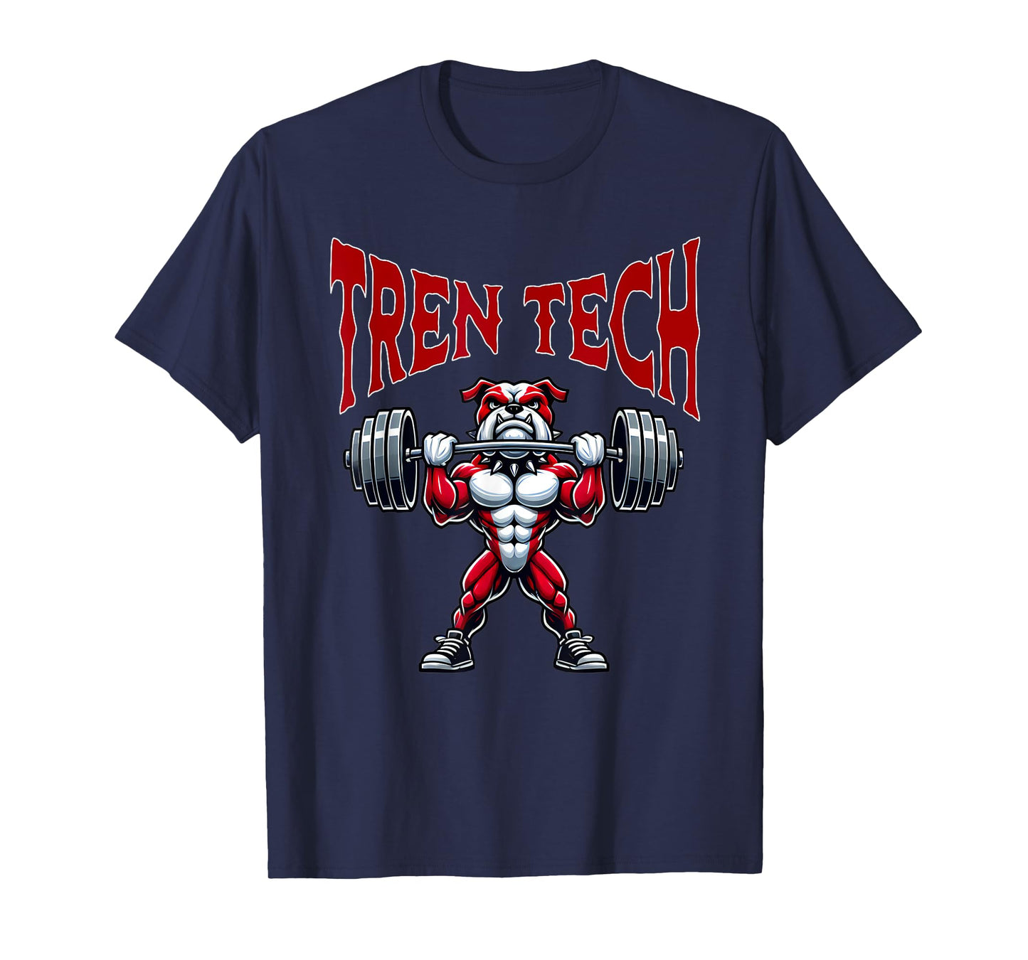 Unique Tren Tech Gym Bodysuit Tee for Men Fitness Workout T-Shirt