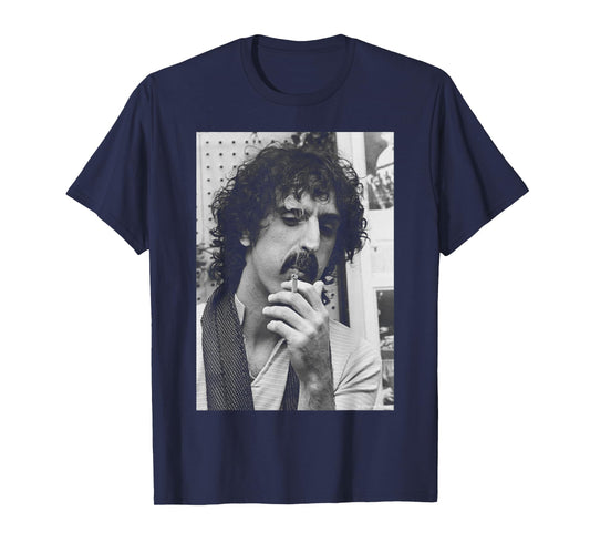 Smoking Frank Zappa By Virgina Turbett T-Shirt