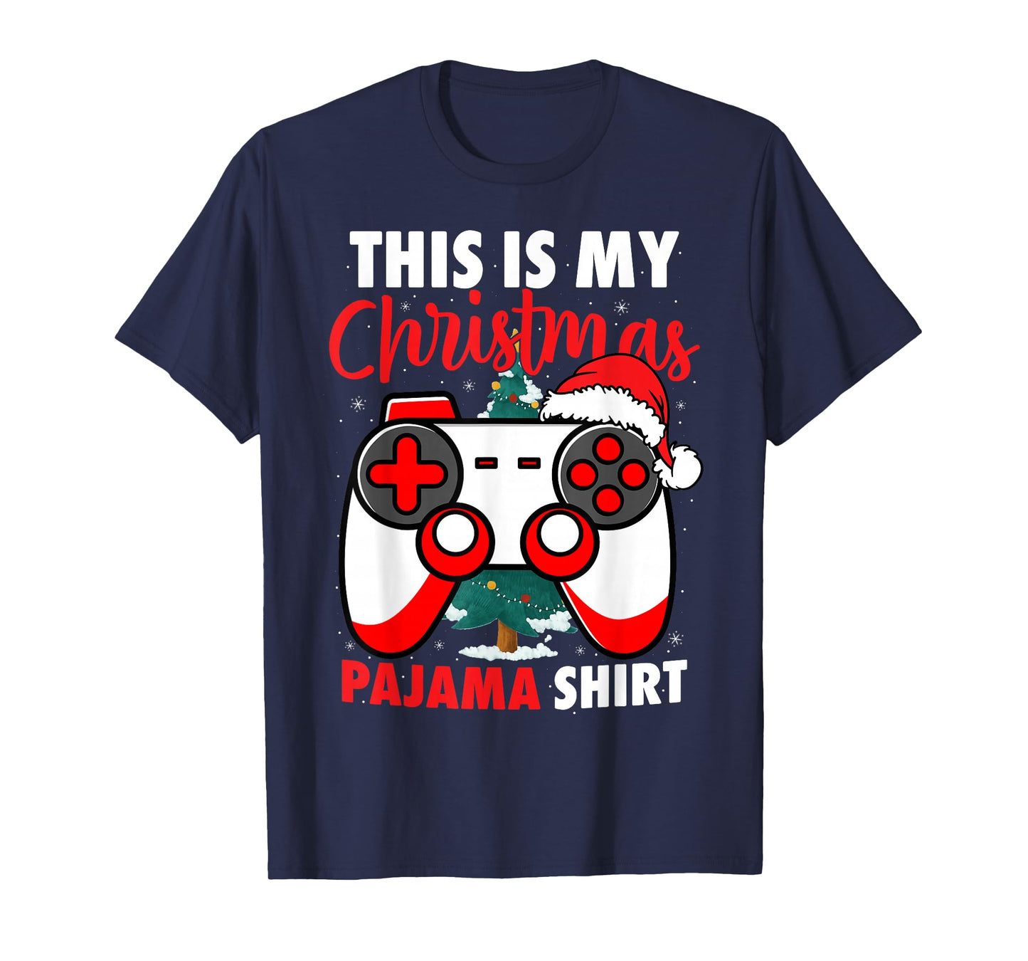 This is My Christmas Pajama Video Game Gamer Boys Teens T-Shirt