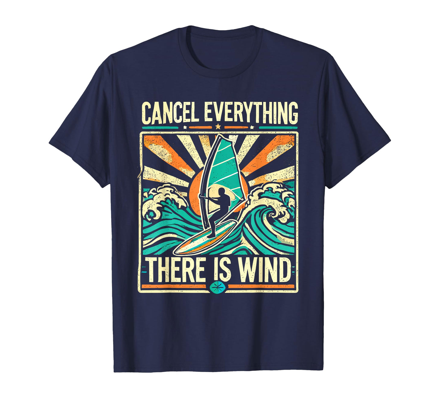 Retro Windsurfing Sayings for Windsurfer Surfers T-Shirt