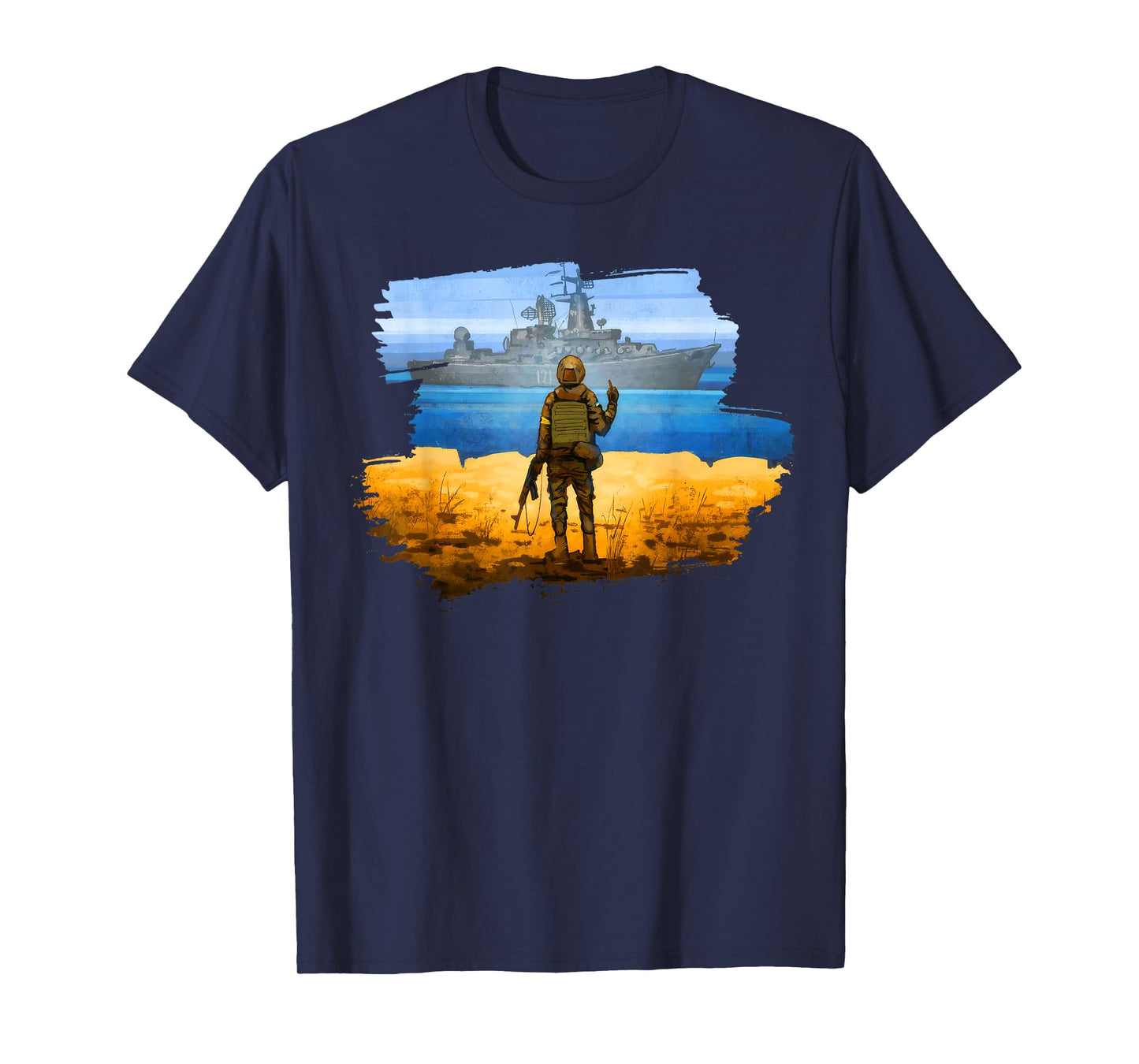 Ukraine Stamp Ukraine Postage Stamp Flag Ukrainian Pride T-Shirt