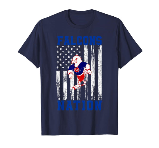 Austintown Fitch Falcons Logo Nation HS T-Shirt