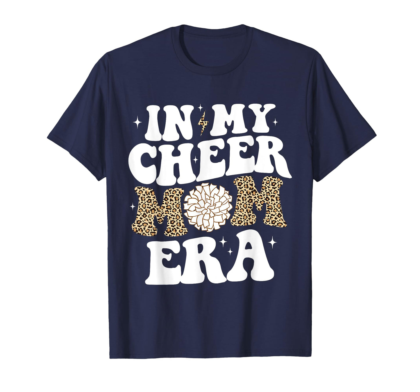 In My Cheer Mom Era Game Day Cheerleading Mom Cheer Mom T-Shirt