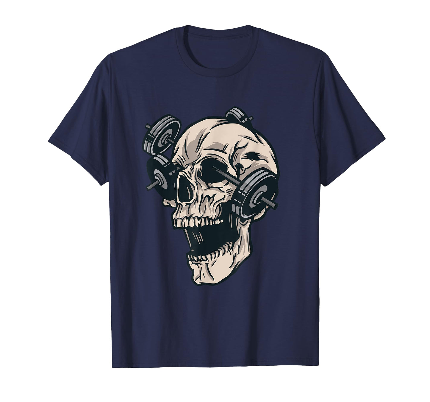 vintage skull gym for men T-Shirt