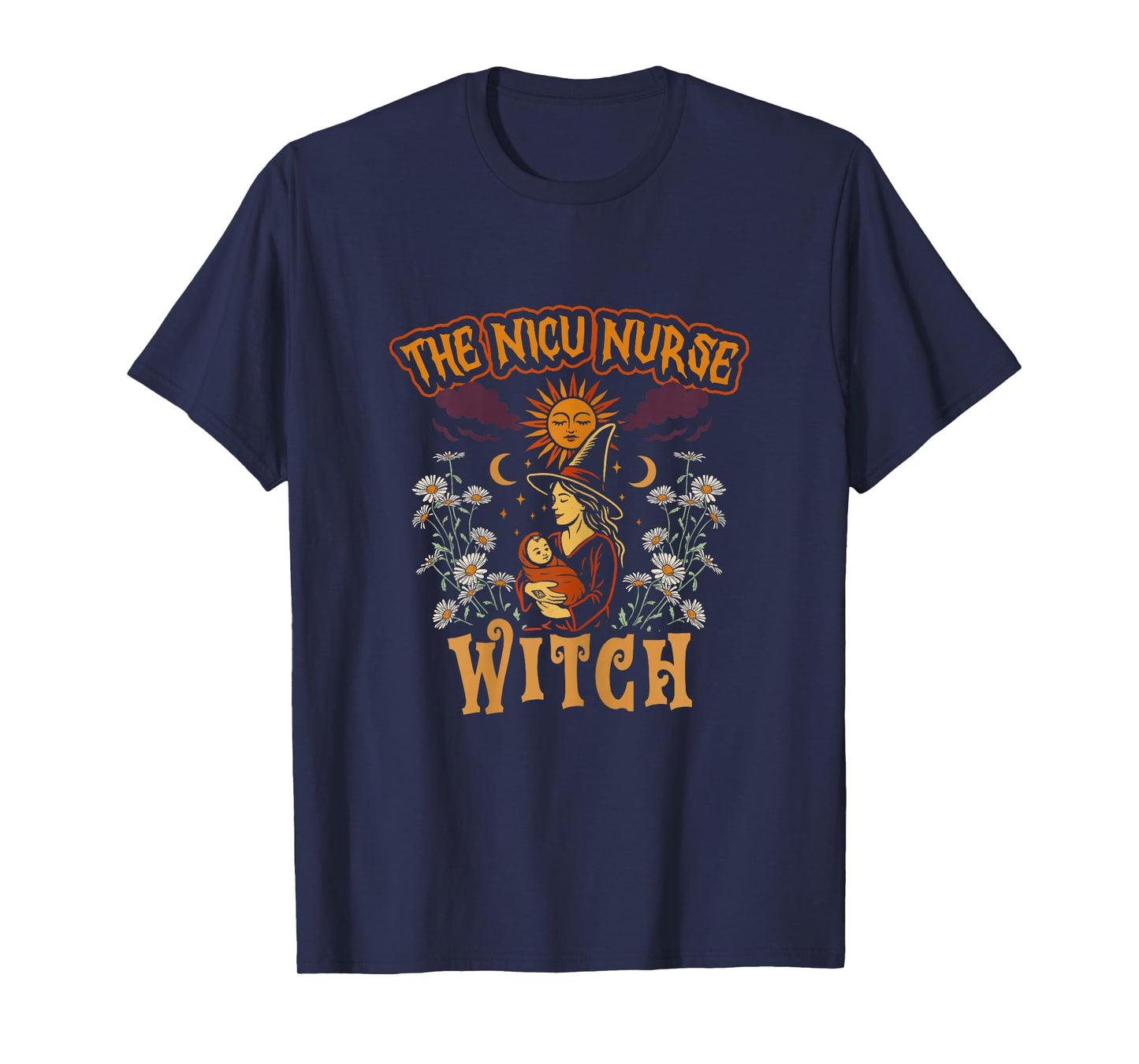 The NICU Nurse Witch Halloween T-Shirt