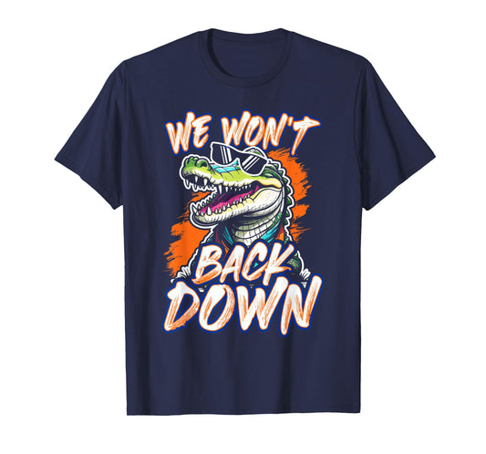 We Won't Back Down Vintage Swamp Gator T-Shirt