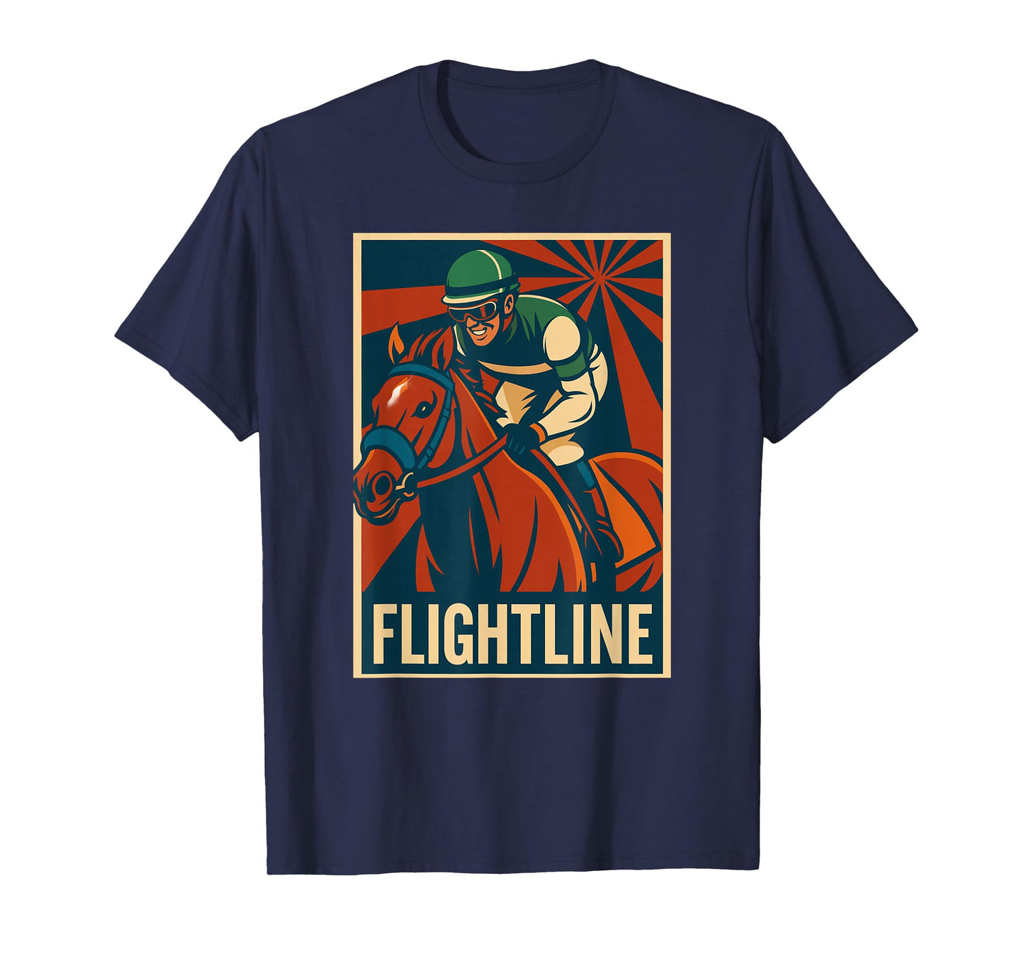Flightline Horse, Horse Racing, Del Mar, Santa Anita, Horses T-Shirt