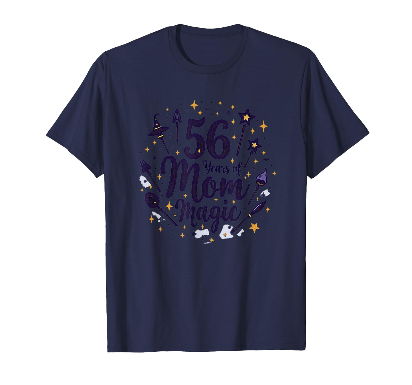56 Years Mom Magic Birthday Gift Celebration T-Shirt