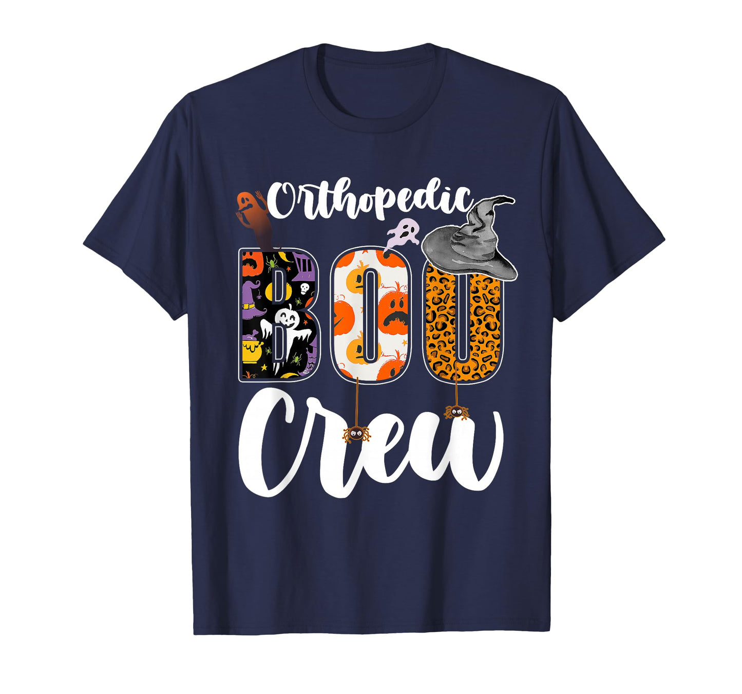Orthopedic Boo Crew Halloween Match Ortho Nurse T-Shirt